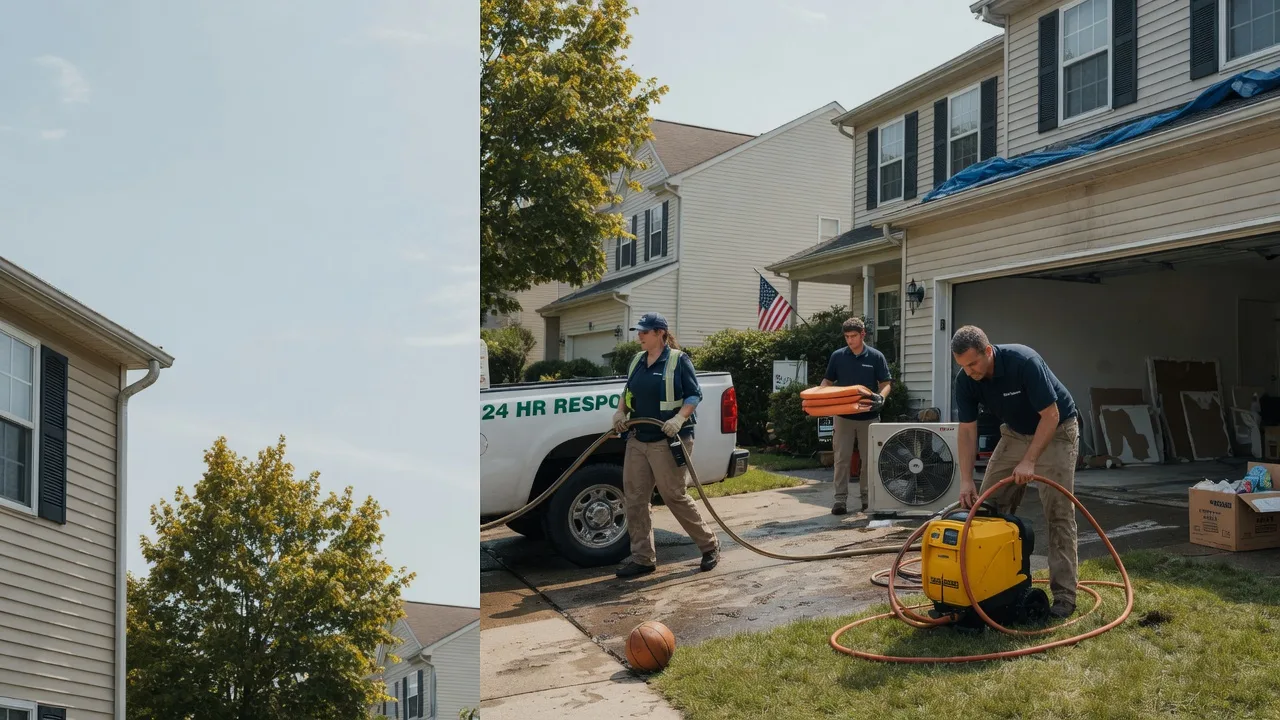 Emergency Water Damage Restoration in Maryland near me